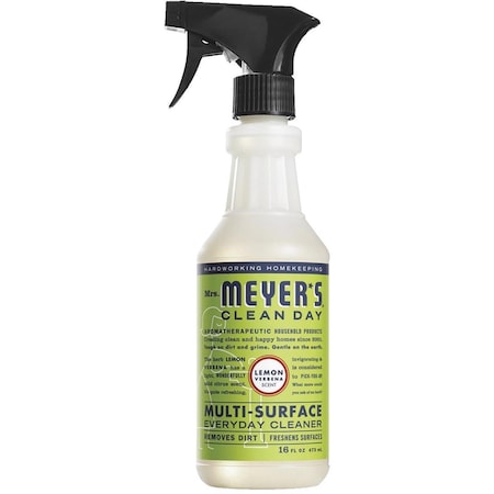 Mrs. Meyers Clean Day Mrs. Meyer's Clean Day Lemon Verbena Scent Multi-Surface Cleaner Liquid 16 oz 12441